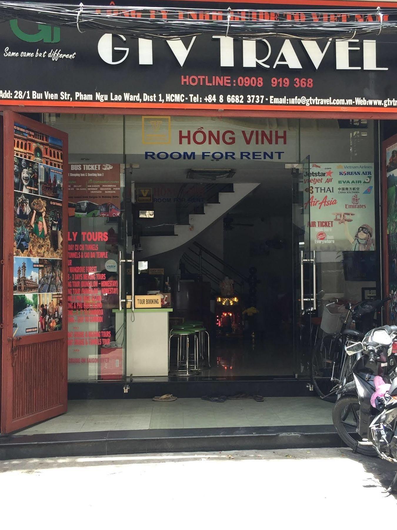 Hong Vinh Hotel Ho Si Minh-város Kültér fotó